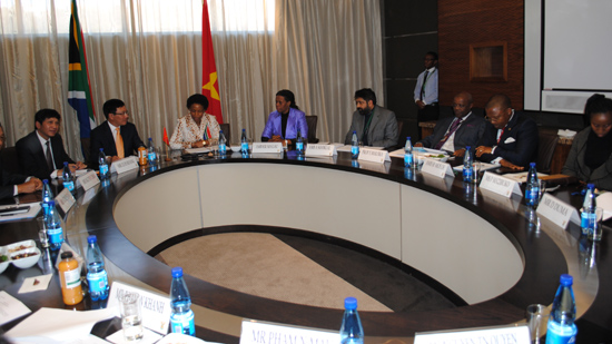 พลังขับเคลื่อนใหม่ให้แก่ความสัมพันธ์ระหว่างเวียดนามกับแอฟริกาใต้